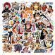 Набір вінілових наклейок "Ван-Піс" One Piece (2 уп х 50 шт) id_5152 фото 8