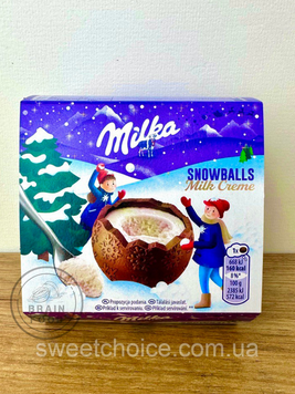 Milka Snow Balls Milk Creme 112 г id_1396 фото