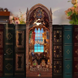Дерев'яний 3D пазл Book Nook-нічник у стилі фільмів "Гаррі Поттер" id_5055 фото 3
