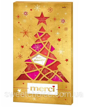 Адвент календар Merci Frohe Weihnachten , 255г id_1277 фото