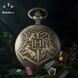 Кишеньковий годинник кварцовий на ланцюжку з гербом Хогвартс Гаррі Поттер id_5172 фото 5