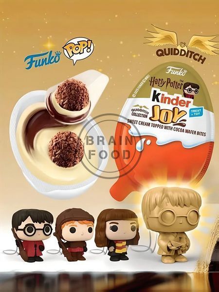 Kinder Joy Harry Potter Quiditch кіндер Гаррі Поттер Квідич China, 20 г id_4816 фото