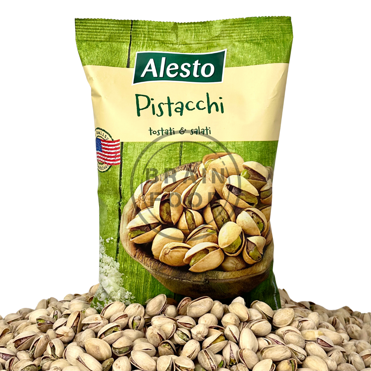 Фисташки Alesto Жареные Соленые Brain Food
