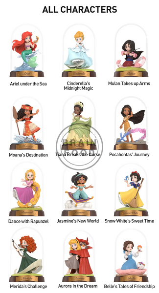 Фігурка Pop Mart із колекцією Disney Princess 1 шт id_4987 фото