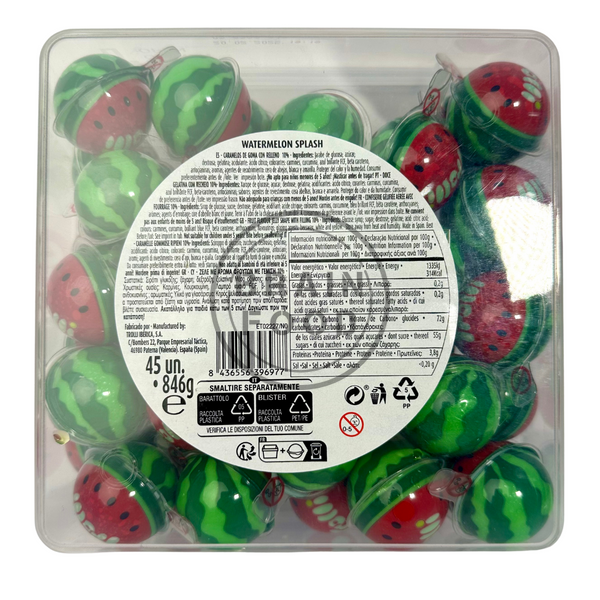 ЦУкерки Trolli Watermelon Splash Тролі Кавун (45 штук) 846 г id_2085 фото