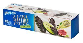 Печенье OREO Crisp Matcha Free Fruit Flavour Матча-Инжир, 97 г id_3459 фото