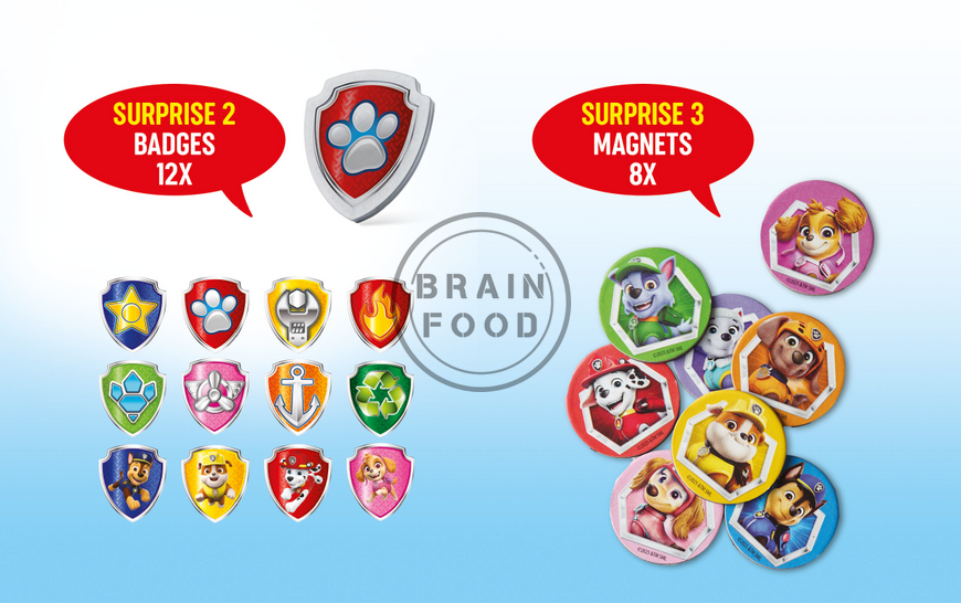 Шоколадное яйцо-сюрприз Paw Patrol "Щенячий патруль" 20 г id_4933 фото