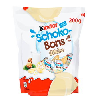 Цукерки Kinder Schok-Bons White 200 г id_2455 фото