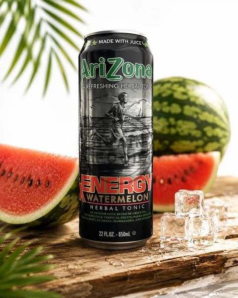 Аризона энергетический травяной тоник с арбузом AriZona RX Energy Watermelon 650 мл id_4994 фото