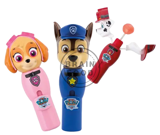 Диспенсер з чупа-чупсом Щенячий патруль (Paw Patrol Spin pops lollipop) Гонщик id_2306 фото