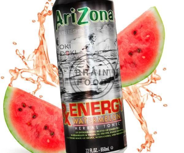 Аризона энергетический травяной тоник с арбузом AriZona RX Energy Watermelon 650 мл id_4994 фото