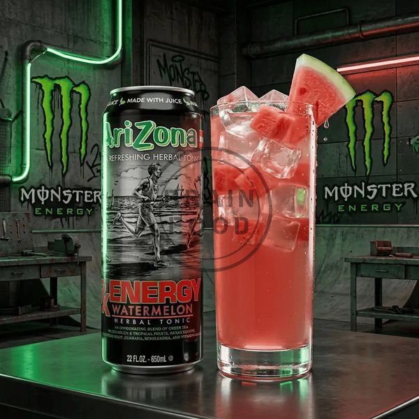 Аризона энергетический травяной тоник с арбузом AriZona RX Energy Watermelon 650 мл id_4994 фото