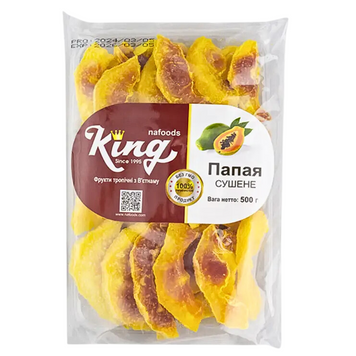 Папая сушена King 0.5 кг id_3188 фото