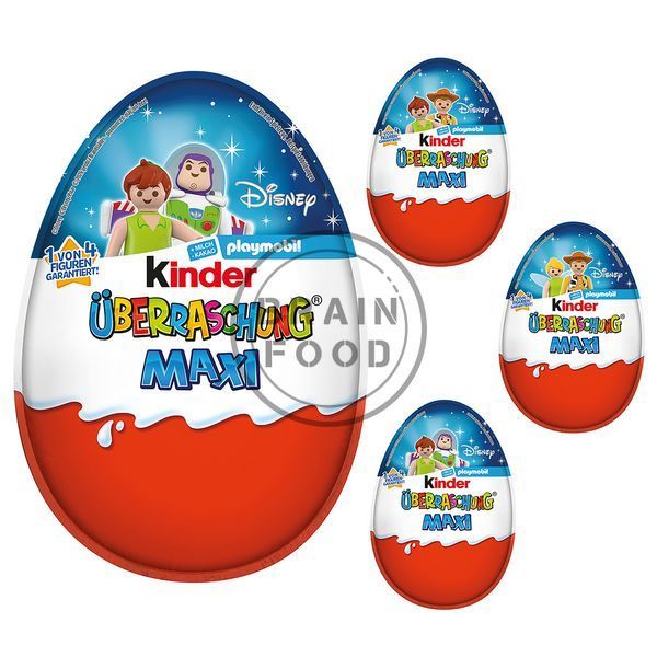 Шоколадне яйце Kinder Maxi Disney Playmobil 100 г id_5180 фото