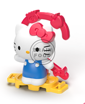 Подарунковий набір із 4-х кіндер сюрпризів Hello Kitty Kinder Surprise id_5212 фото