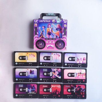 Музичний програвач-магніт "K-pop Huntrix" Хантрікс з мультфільму &laquo;Кей-поп: Мисливці на демонів&raquo; (9 касет) id_5128 фото