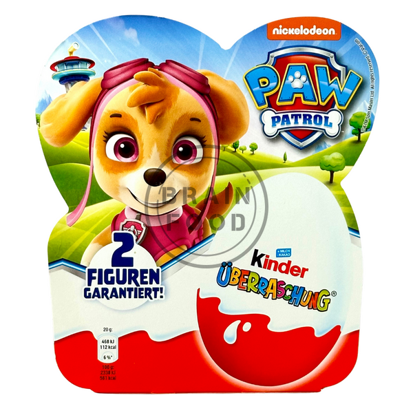 Набір кіндер сюрпризів Щенячий Патруль Kinder Paw Patrol 4*20 г (Скай) id_2488 фото