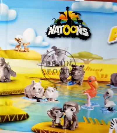 Шоколадне яйце Kinder Surprise Natoons 2026 (Кіндер Сюрприз Натунс "Тварини / Сім'ї савани"), 20 г id_5214 фото