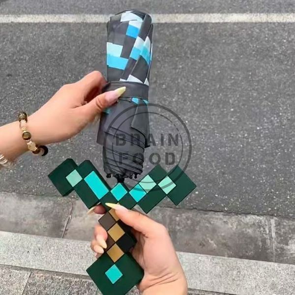 Парасолька "Майнкрафт Алмазний меч" Minecraft id_4838 фото