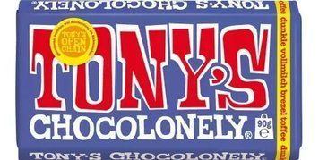 Темний молочний шоколад Tony's Chocolonely з кренделями та ірискою 90 г id_5003 фото