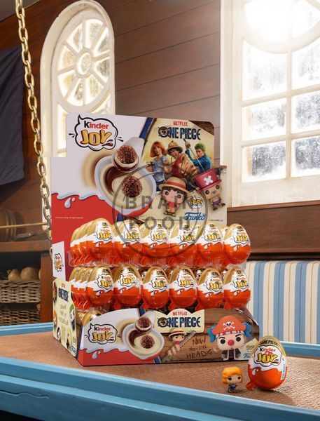 Шоколадное яйцо Kinder joy One Piece новая коллекция киндер Ван Пис 20г id_5130 фото