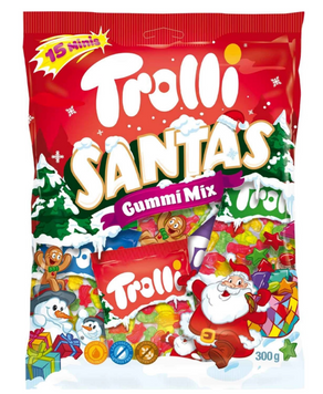 Желейнки Trolli Santa Gummi mix Троллі Санта 15 шт 300 г id_4491 фото